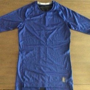 Youth Nike Pro Dry Fit Short Sleeve Shirt. Size is Youth Large.